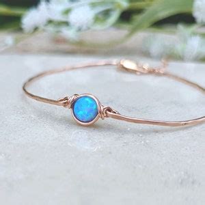 Natural Opal Braceletopal Gemstone Braceletgenuine Opal Gold - Etsy