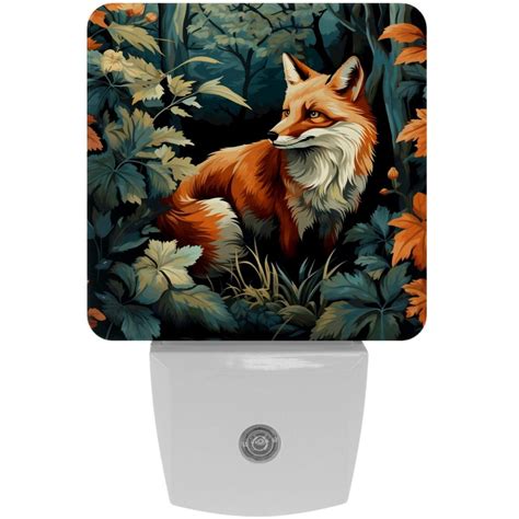 Fox LED Square Night Light - Compact and Energy Efficient Illumination