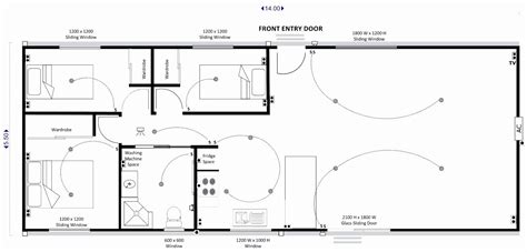 Floor Plan Sliding Door - floorplans.click