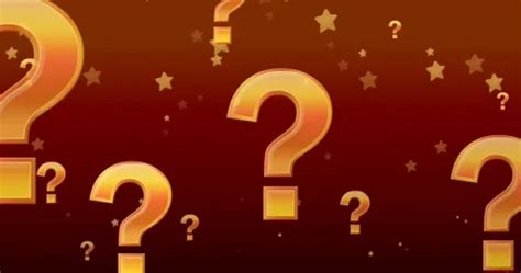 Animation Of Question Marks And Stars On Stock Video Pond5