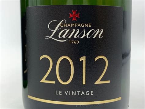 Lanson Le Vintage Champagne Brut Bottles L Catawiki