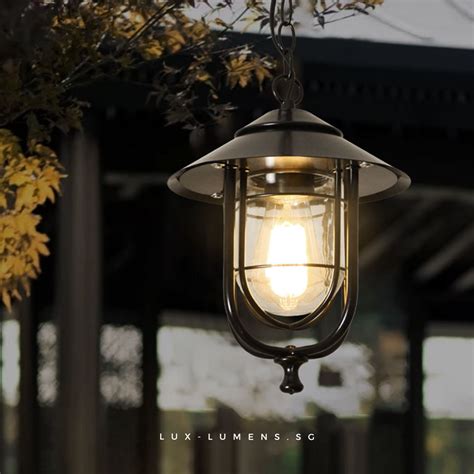 Denver - Outdoor Industrial Pendant Light – Lux-lumens