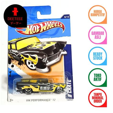 Hot Wheels CRATE MOONEYES BLACK Shopee Malaysia
