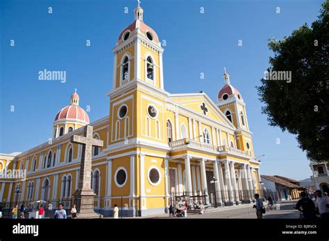 The Cathedral Of Granada Nicaragua Stock Photo Alamy