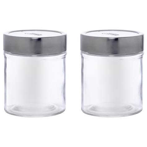 Roxx Trigo Glass Jar 350 Ml Set Of 2 JioMart