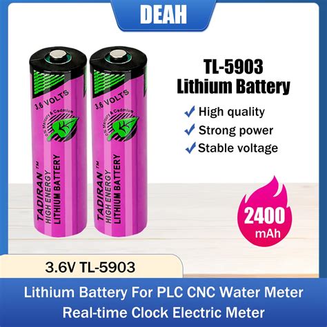 Pcs V Mah Tadiran Tl Er Ls Aa Lithium Battery