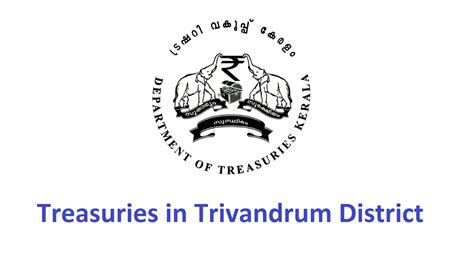 Welcome To Trivandrum District Useful Details Of Treasury Offices In