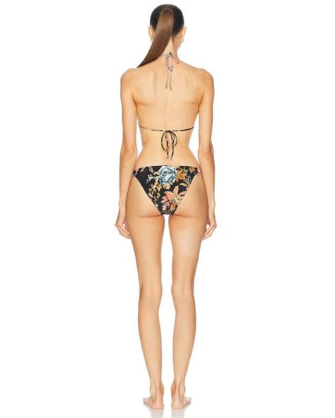 Zimmermann Tallow Spliced Ring Bikini Set In Natural Lyst