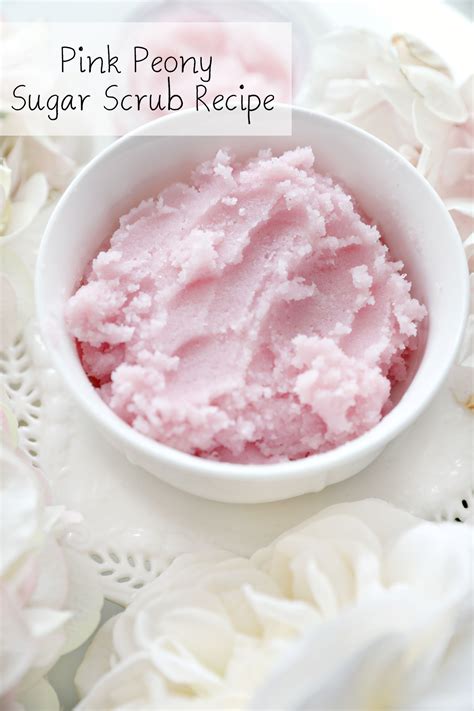 Pink Peony Sugar Scrub Recipe With Bramble Berry Sugar Scrub Recipe