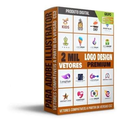 Vetores Logotipos Logo Design Editaveis Premium Illustrator