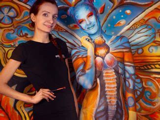 Bodypainting Mit Senjo Color Senjo Color World Of Bodypainting