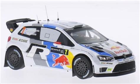 Miniature Volkswagen Polo Ixo R Wrc No Red Bull Rallye Wm Rallye