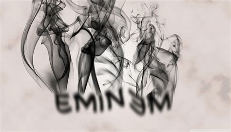 X Eminem Logo Smoke K Laptop Hd Hd K Wallpapers Images