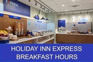 Holiday Inn Express Breakfast Hours With Menu