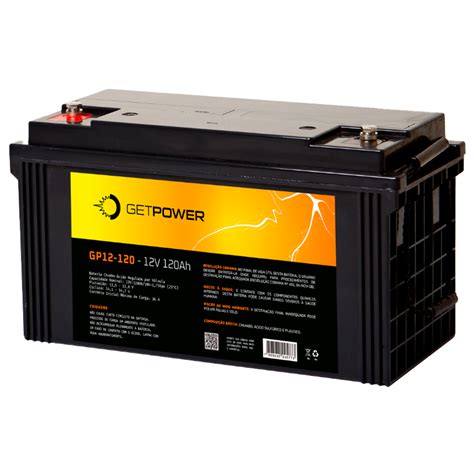 Bateria Estacion Ria Vrla Getpower V Ah Gp Powersafe