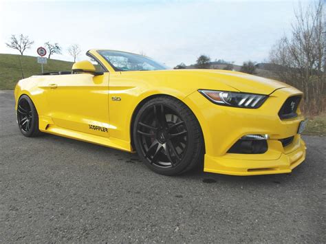 Ford Mustang Cabrio Von Stoffler Mit Barracuda Racing Wheels