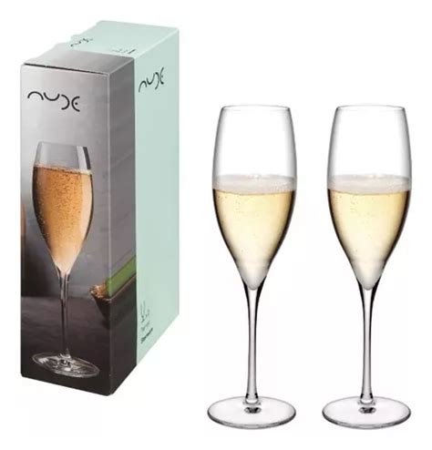 Copa Champagne Cristal X Unid Nude Ml