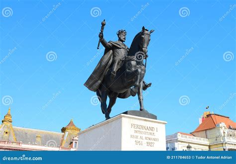 King Ferdinand I Statue Stock Image Image Of Tourism