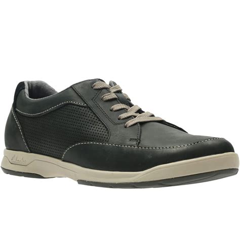 Clarks Stafford Park5 Mens Nubuck Trainers Charles Clinkard