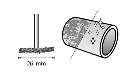 Szczotka Szczecinowa 19 Mm Czyszczenie Polerowanie Dremel