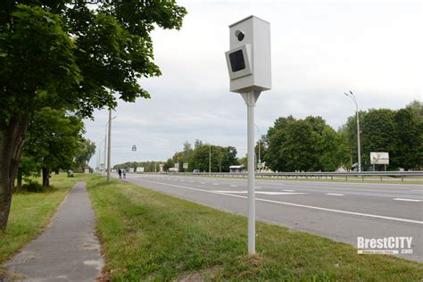 Новые стационарные камеры фотофиксации скорости появились возле Бреста