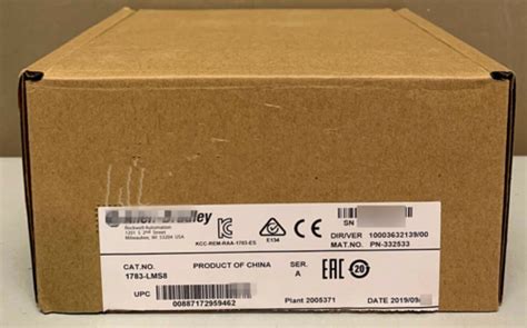 New Allen Bradley Sealed 1783 Lms8 Ser A Stratix 2500 8 Port Managed