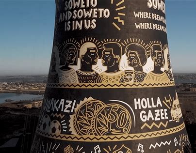 Soweto Towers Mural - South Africa 2017 | Behance