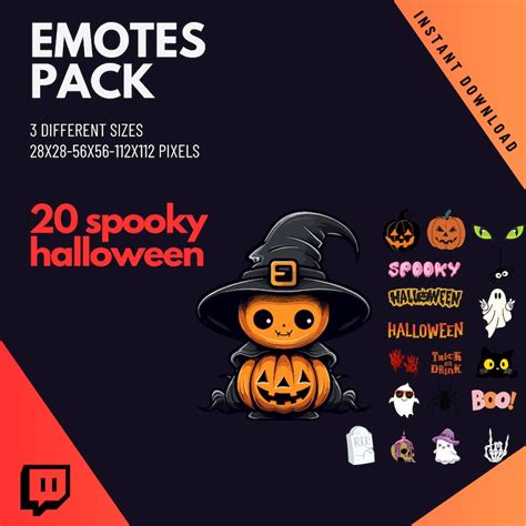 Halloween Emotes For Twitch 20 Spooky And Fun Emotes For Your