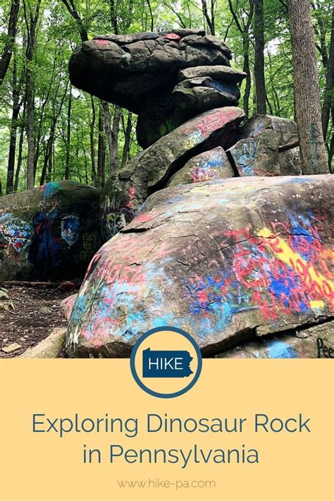 Rawring From Horseshoe Trail To Dinosaur Rock Pennsylvania Hikes