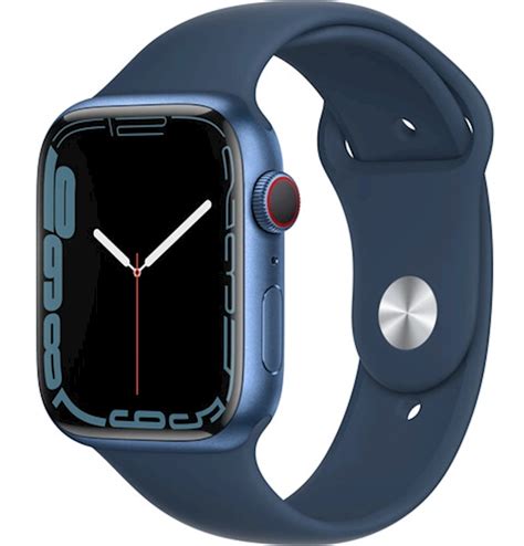 Ağıllı saat Apple Watch Series 7 GPS Cellular 45mm Blue Aluminum Case