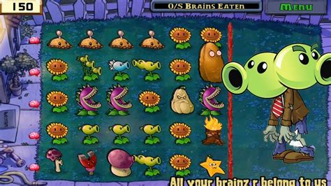 Plants Vs Zombies All I Zombie Chapter Hard Mode In 16 16 Minutes