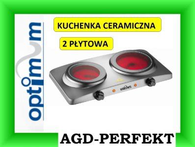 KUCHENKA CERAMICZNA OPTIMUM PK 2305 2 PŁYTY 2000W 6239842042