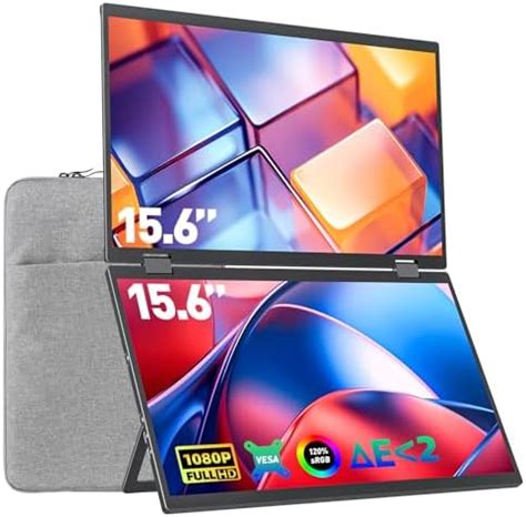 Laptop Screen Extender Inch P Foldable Dual Monitors