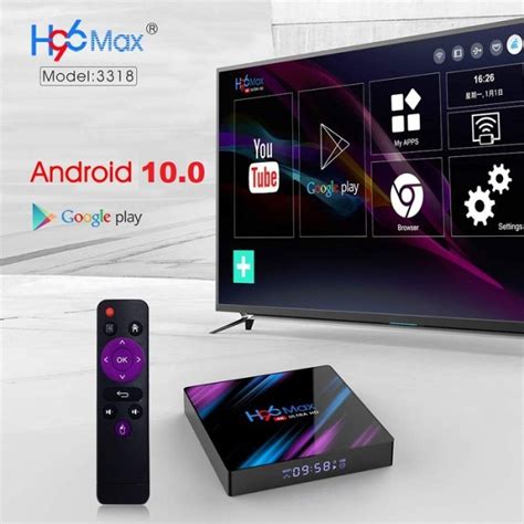 Jual Vq Android Smart Tv Box H Max Rk Ram Gb Gb Shopee