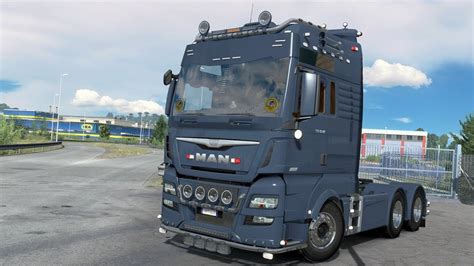 Update Ets Addon Man Tgx Xxl Euro Front Tuning Pack Youtube