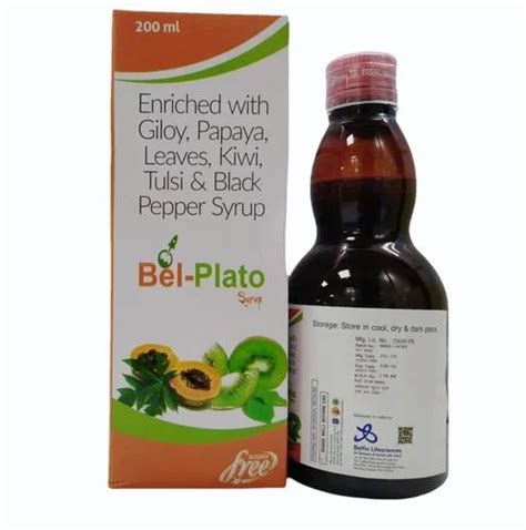 BEL PLATO SYRUP 200 ML At 120 Bottle In Miraj ID 2852150124397