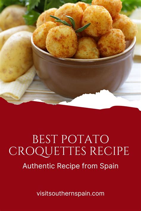 Cheesy Potato Croquettes Recipe Visit Southern Spain