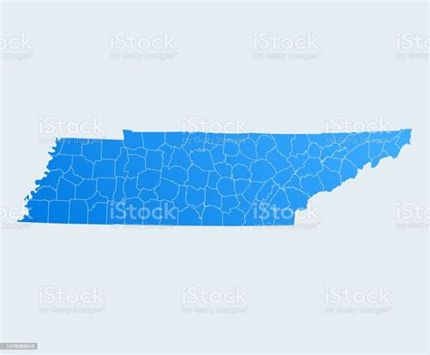 Tennessee Map Stock Illustration - Download Image Now - Abstract ...