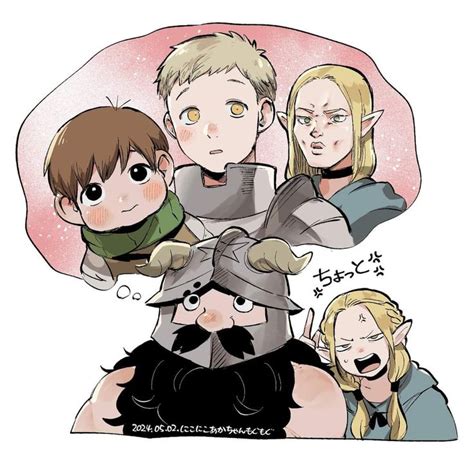 Pin De Em Dungeon Meshi Em Anime Desenho De Personagens