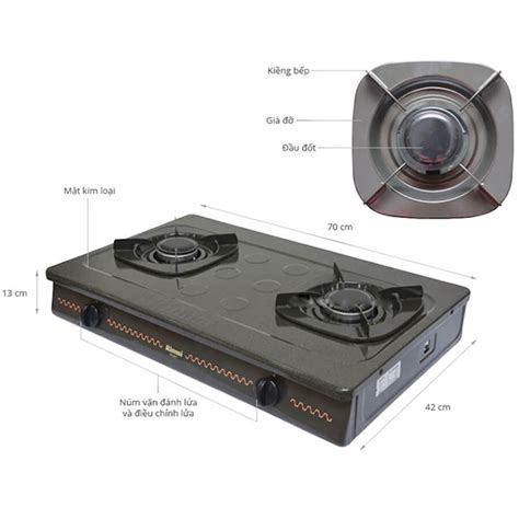 BẾP GAS RINNAI RV-287(G)N - Rinnais VN