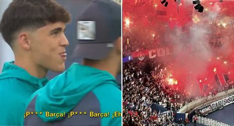 Les Supporters Du Psg Scandent Pta Barca Avant Le Coup Denvoi