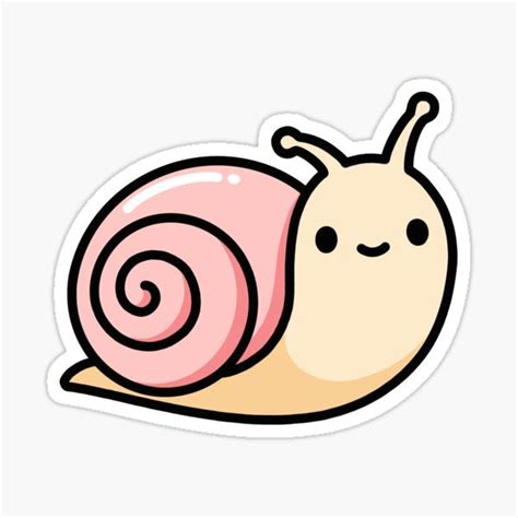 Cute Pink Snail Millions Of Unique Designs By Independent Artists