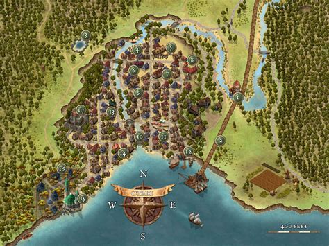 OTARI - pathfinder 2e beginner box | Inkarnate - Create Fantasy Maps Online