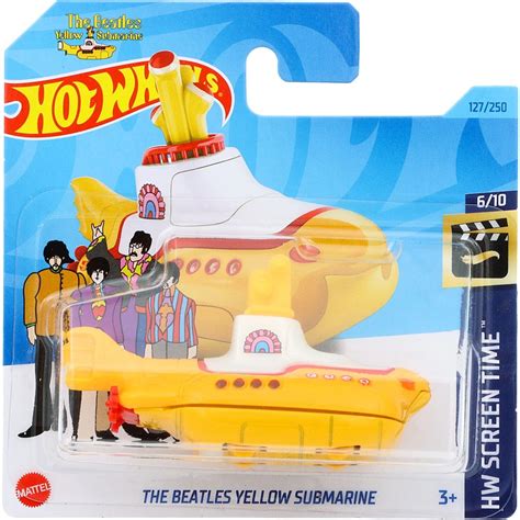 The Beatles Yellow Submarine HW Screen Time Hot Wheels