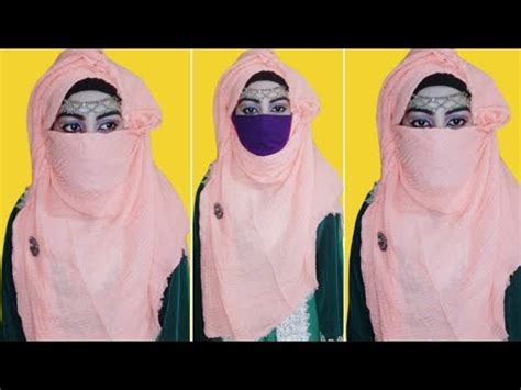 Tight Niqab Tutorial Using Inner Cap Gown Lover New Hijab Style Latest