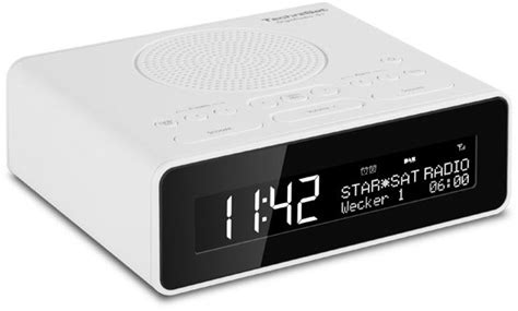 TechniSat DigitRadio 51 Uhrenradio weiß EURONICS