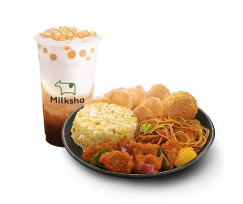 Sweet & Sour Pork Lauriat + Milksha Near Me | Chowking Menu