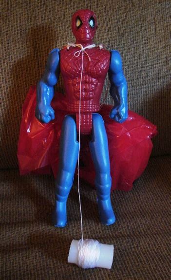 Toyriffic Bootleg Spider Man Parachute Kite Bootleg Spider Man