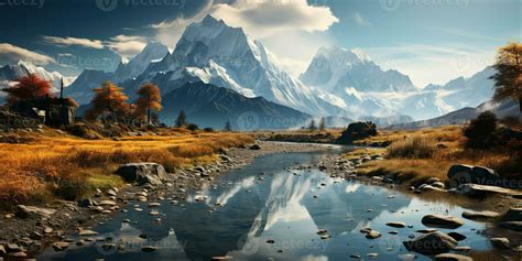 Mountain Landscape Background Stock Photos, Images and Backgrounds for ...