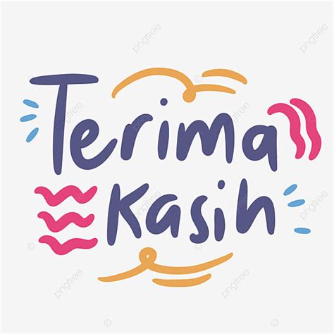 Terima Kasih Terima Kasih Tulisan Dalam Bahasa Indonesia Terima Kasih